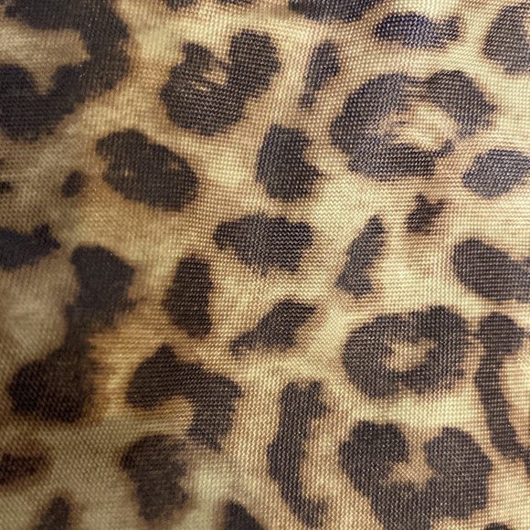 Capelli of New York Leopard Pattern Raincoat - Size Small - Picture 6 of 11